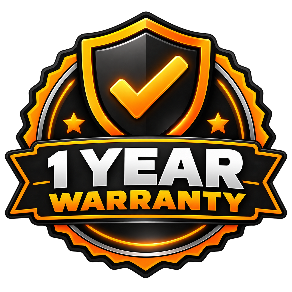 1-Year Warranty