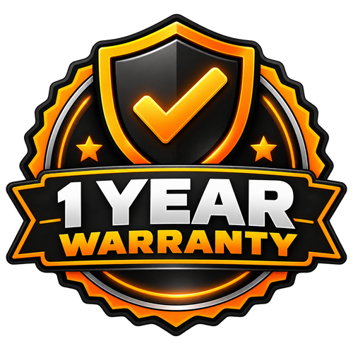 1-Year Warranty