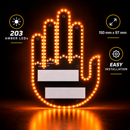 StreetGlow™ LED Hand Sign