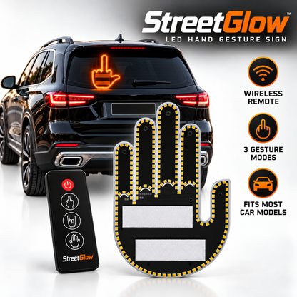StreetGlow™ LED Hand Sign
